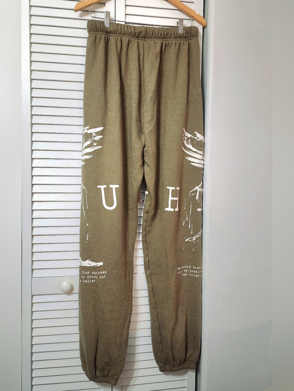HTFU Gym Rat Joggers Sweat Pants - Army Green Fleece